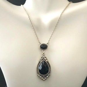 Vintage NRT Silver-Tone Necklace